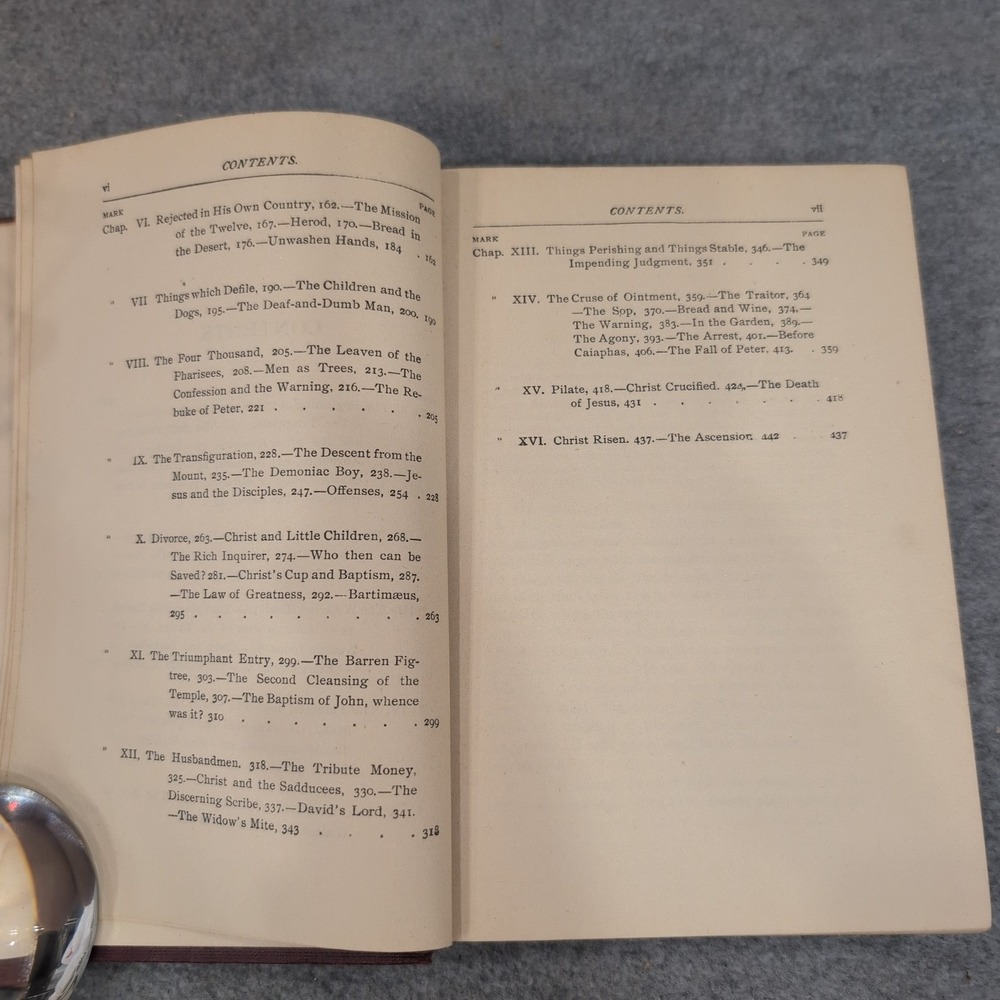 The Expositor's Bible St. Mark G.A. Chadwick Hardcover George H. Doran Company - Picture 5 of 5